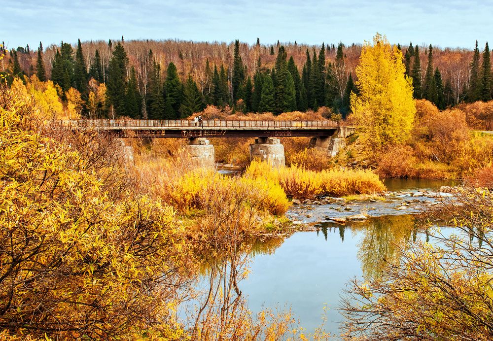 Мост через реку Барзас