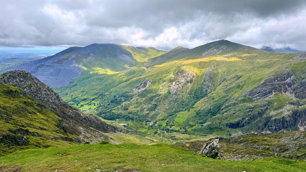 Snowdonia mountain range