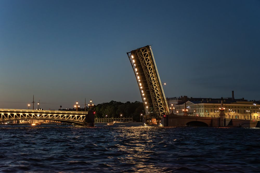 Развод Троицкого моста