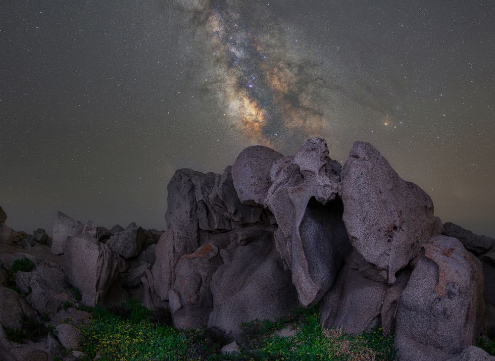 Granite Monuments Beneath the Celestial Vault