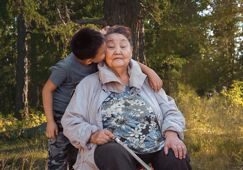 Пока бабушка рядом...