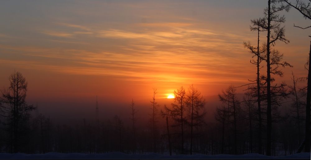 Якутский рассвет