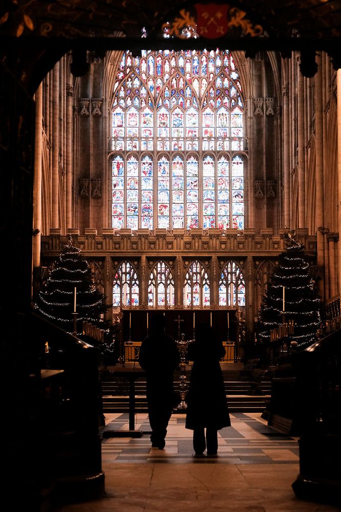 ‘Cathedral on Christmas Day’ (2025) by Anne-Marie Cove