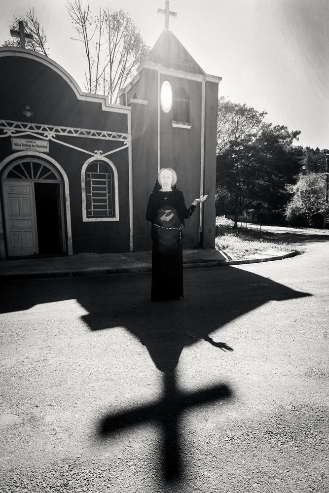 Between the Crosses
