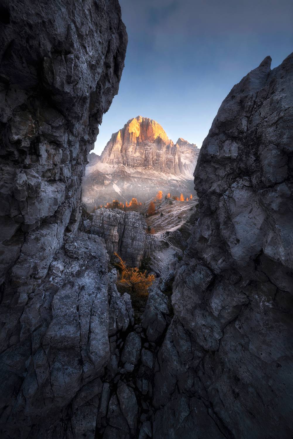 Fall in the Dolomites hits different.