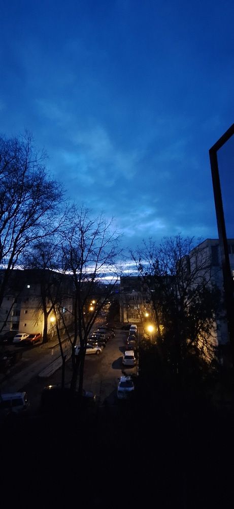 ....the street at night...