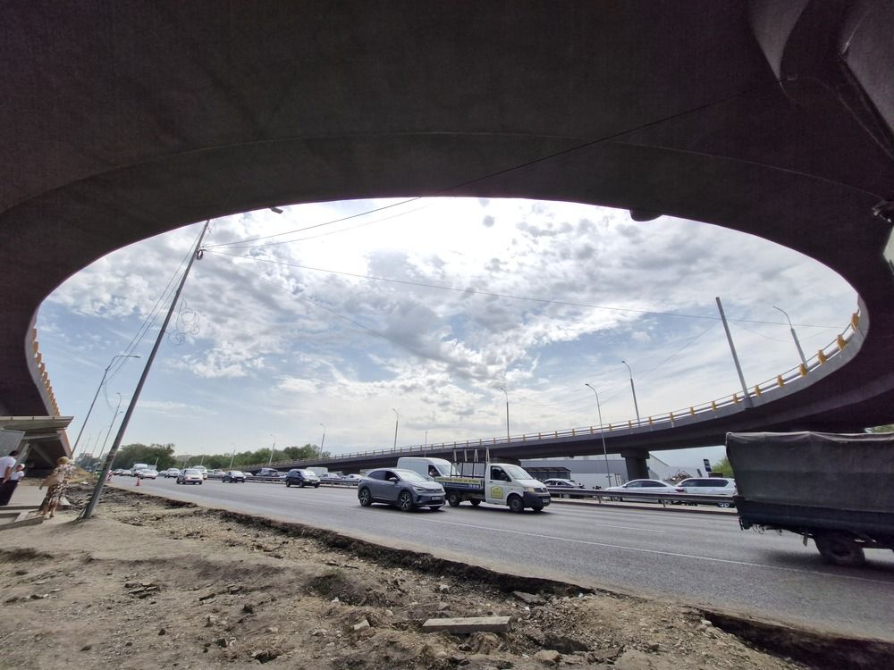 Almaty Horseshoe Bridge. 2025