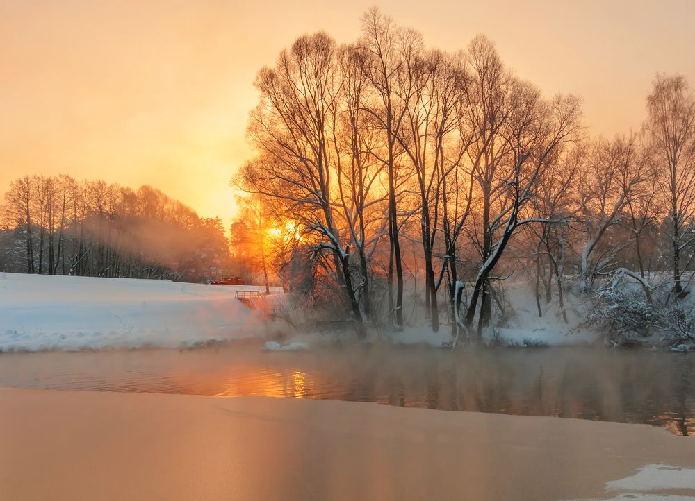 Оранжевый рассвет