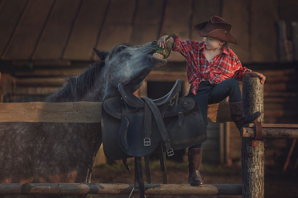 Маленькая ковбойша