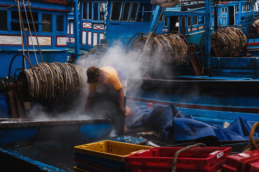Вьетнамский рыбак