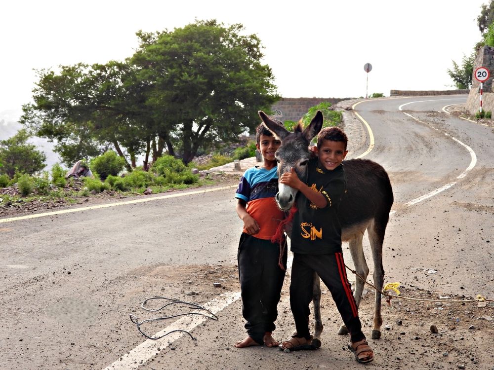 The child is a close friend of the animal