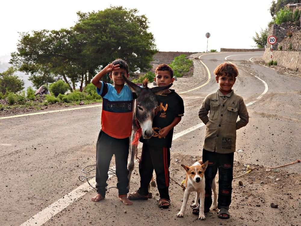 The child is a close friend of the animal