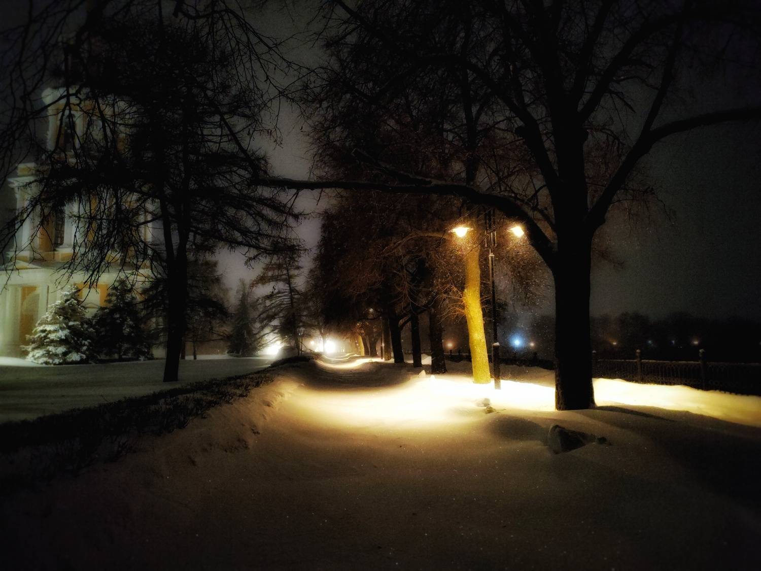 Зимний вечер