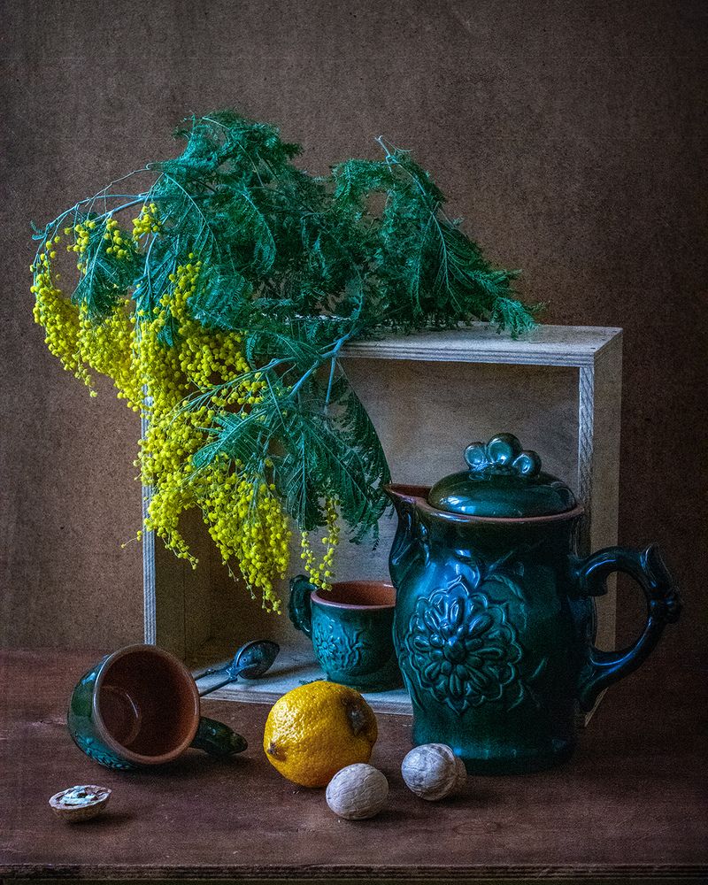 Букет мимозы