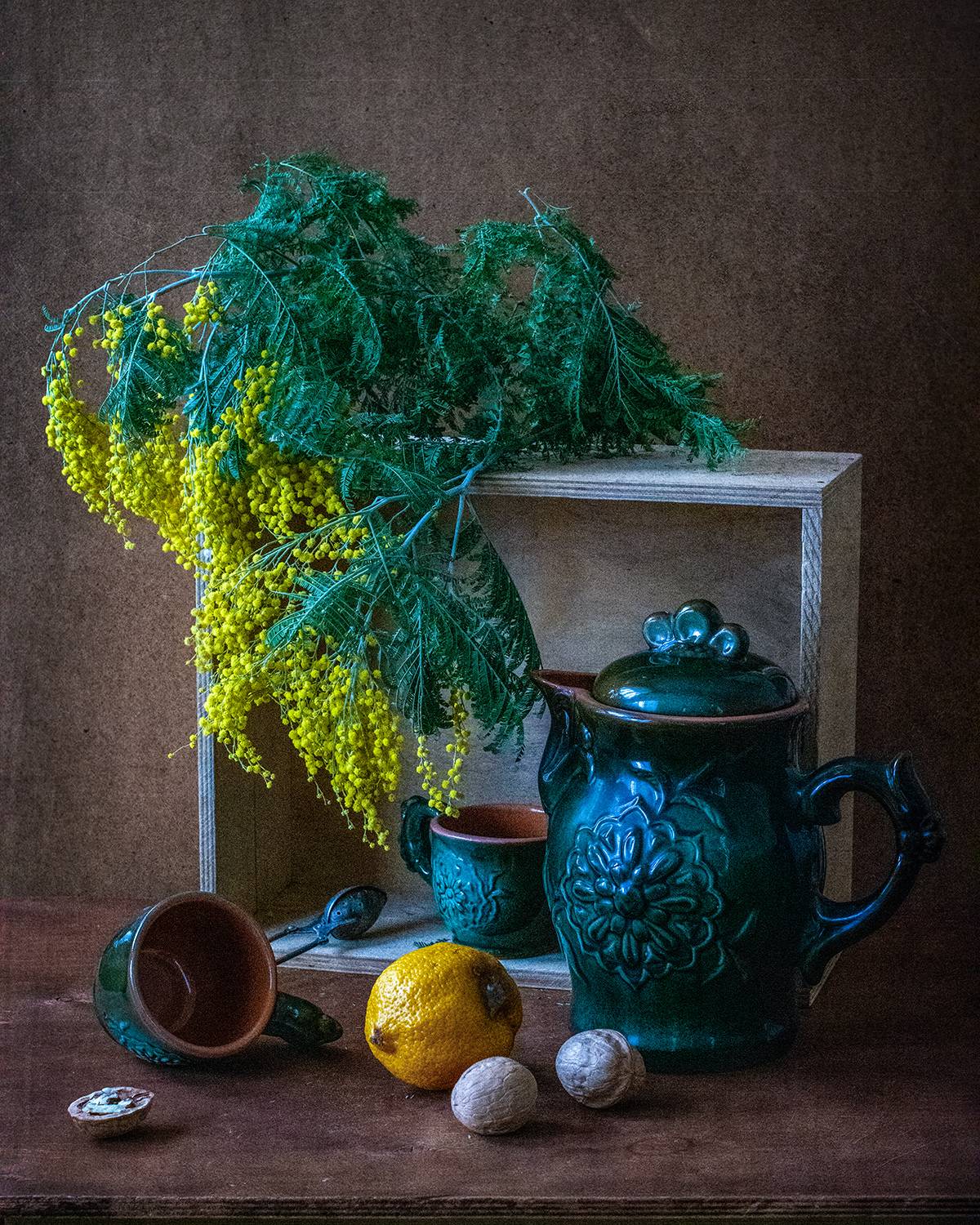 Букет мимозы