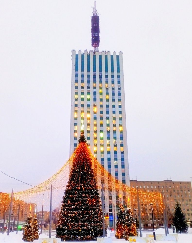 Самое высокое здание Архангельска.