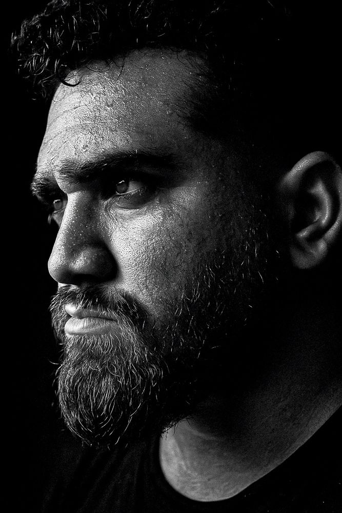 Autorretrato, IA solo para colores.