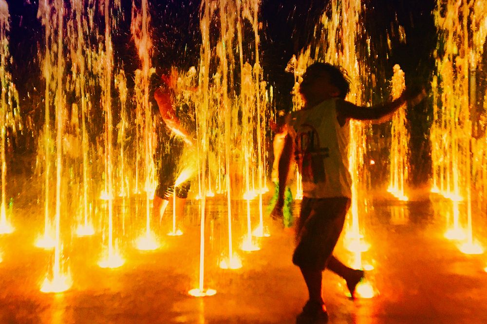 Golden Light & Water