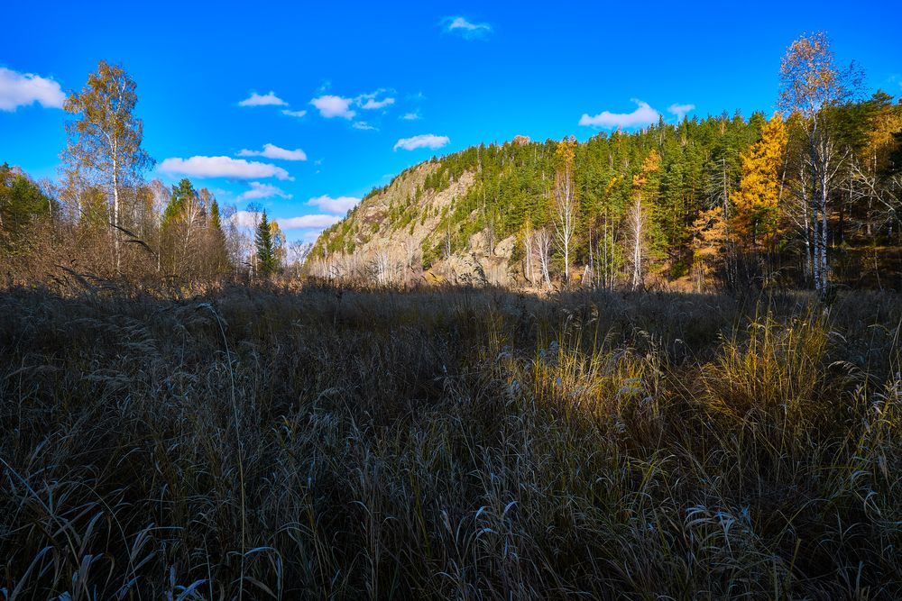 Утро солнечного октября.