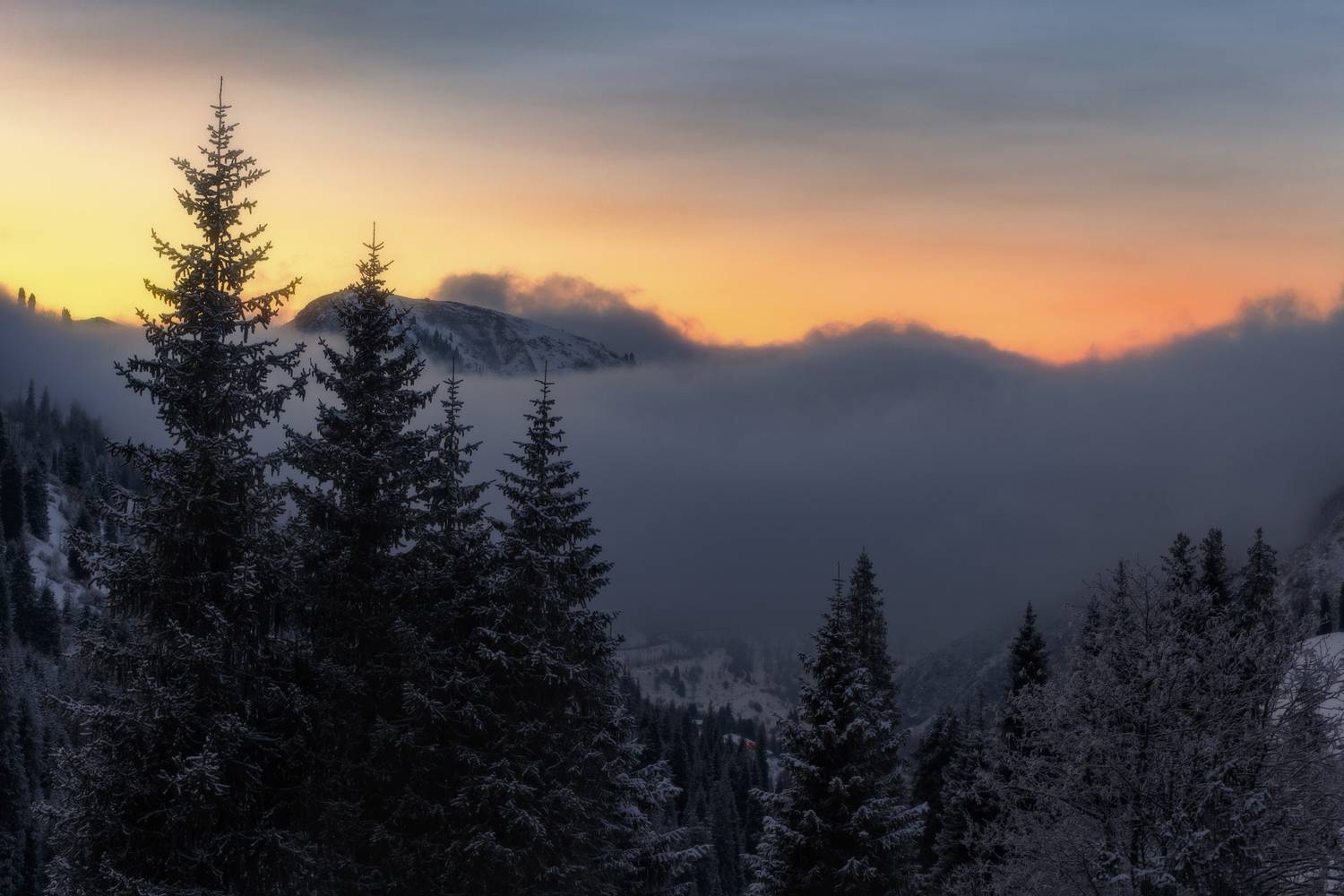 Дыхание спящих гор