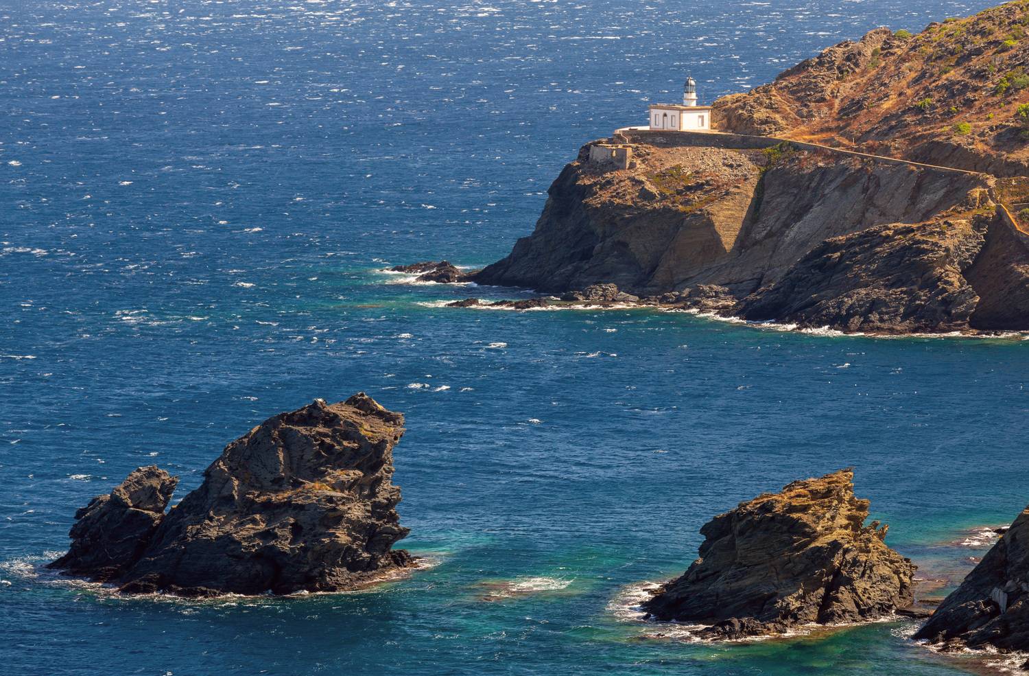 Old lighthouse in Cadaqués.