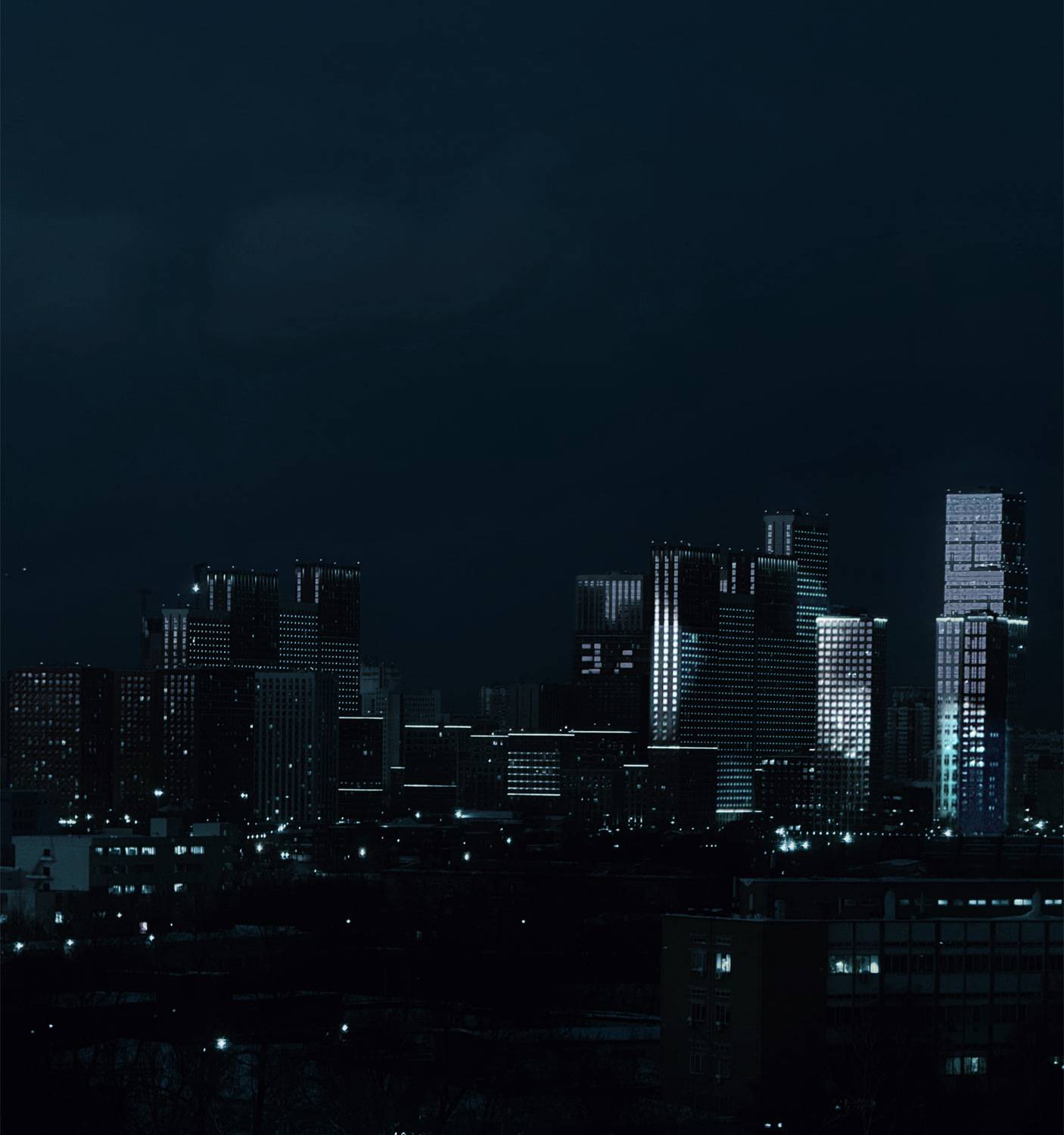 Ночное зеркало города Ночное зеркало города