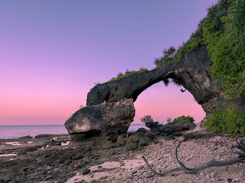 Natural Bridge: A Sunrise Spectacle