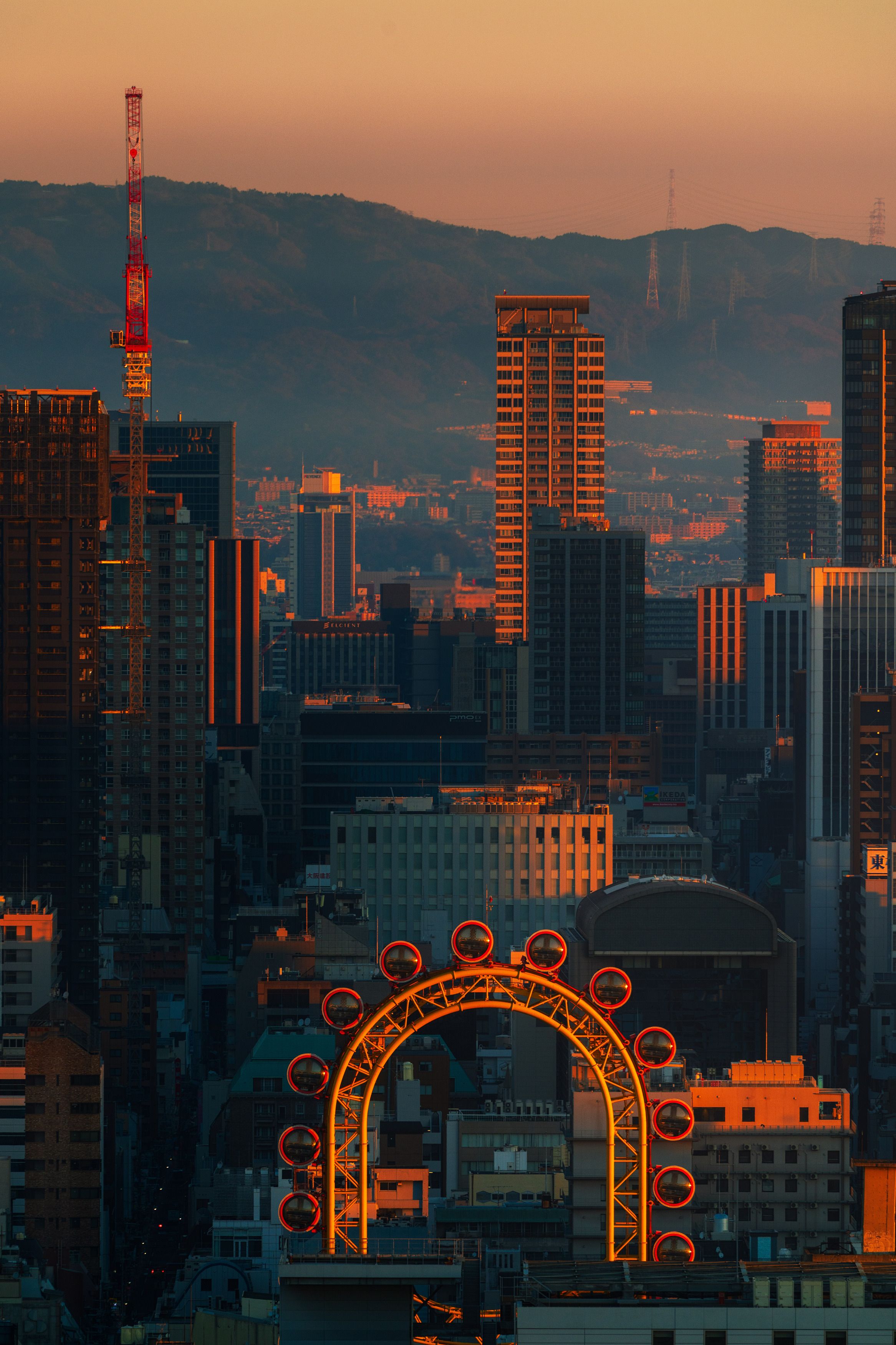 First Light Over Dotonbori