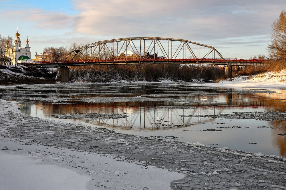 Река Сылва г. Кунгур.