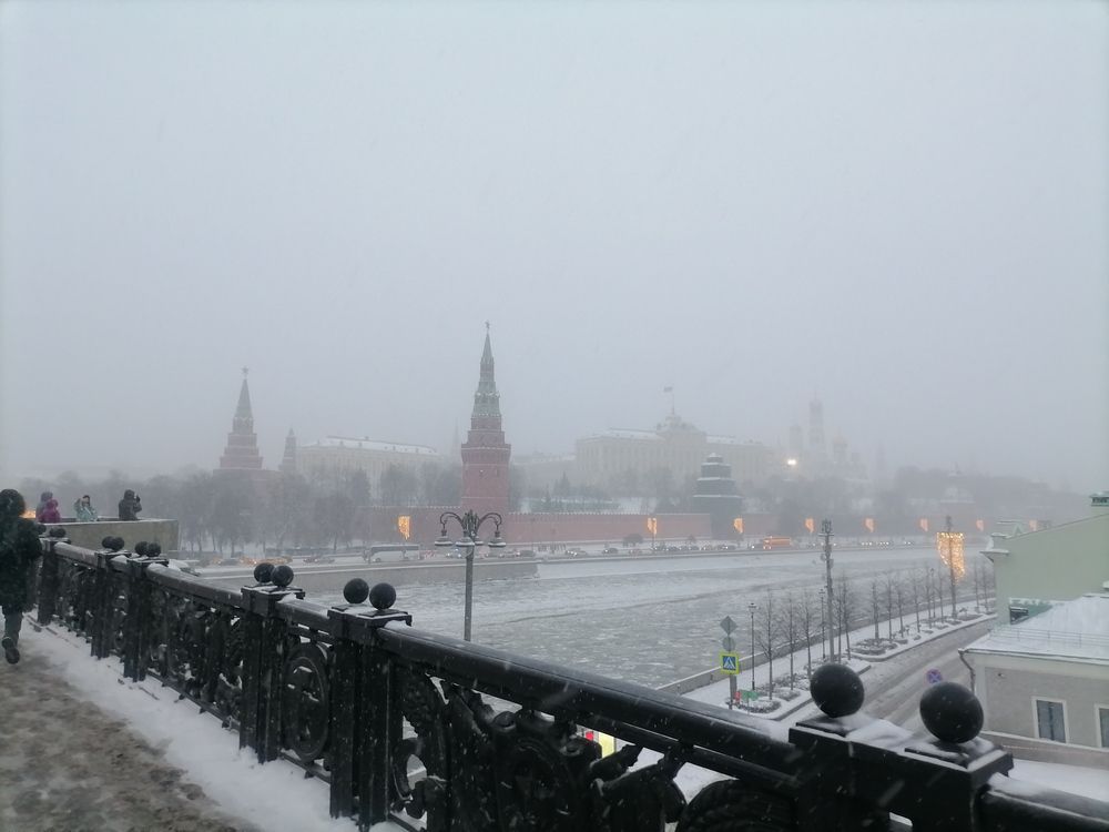 Вид на Красную площадь.