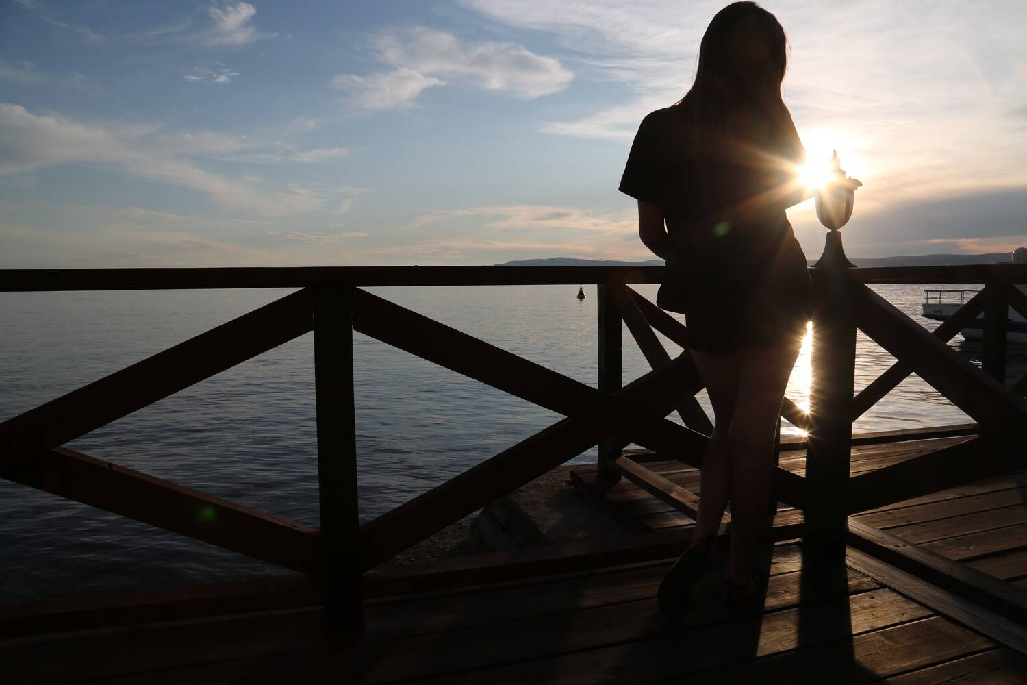 Нежные лучи заката