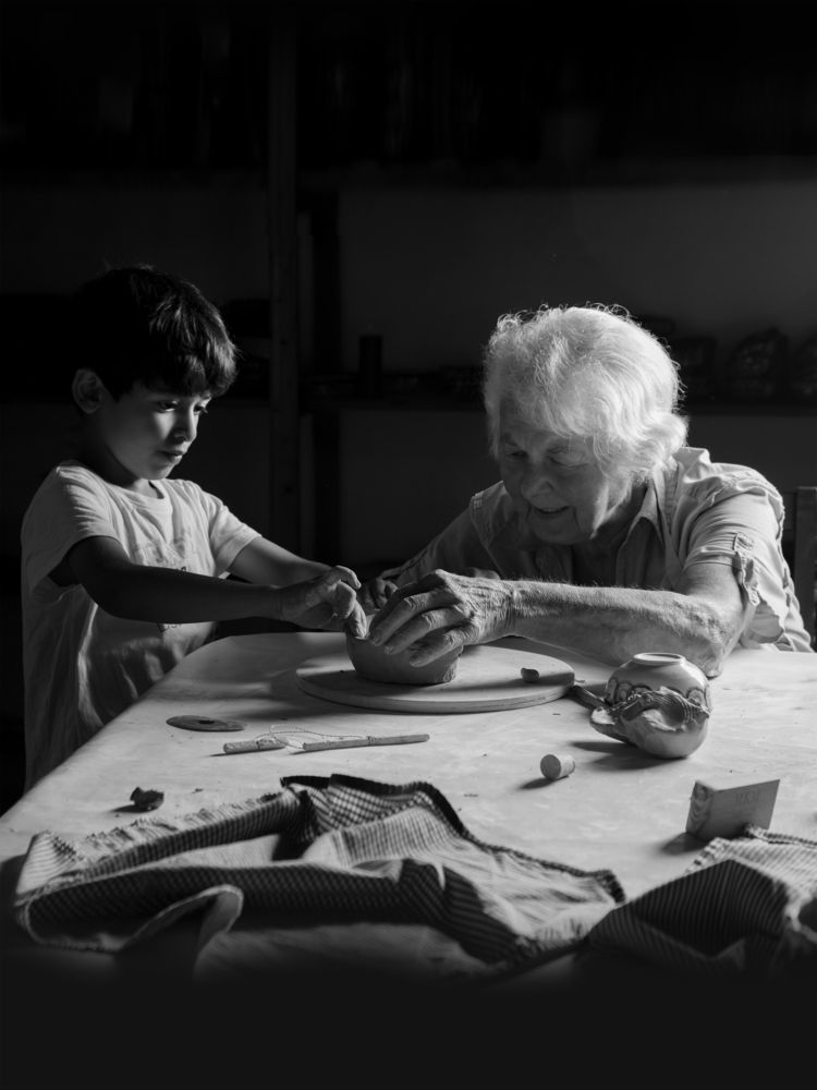 Friendship in Görzke– Syrian boy & German Woman