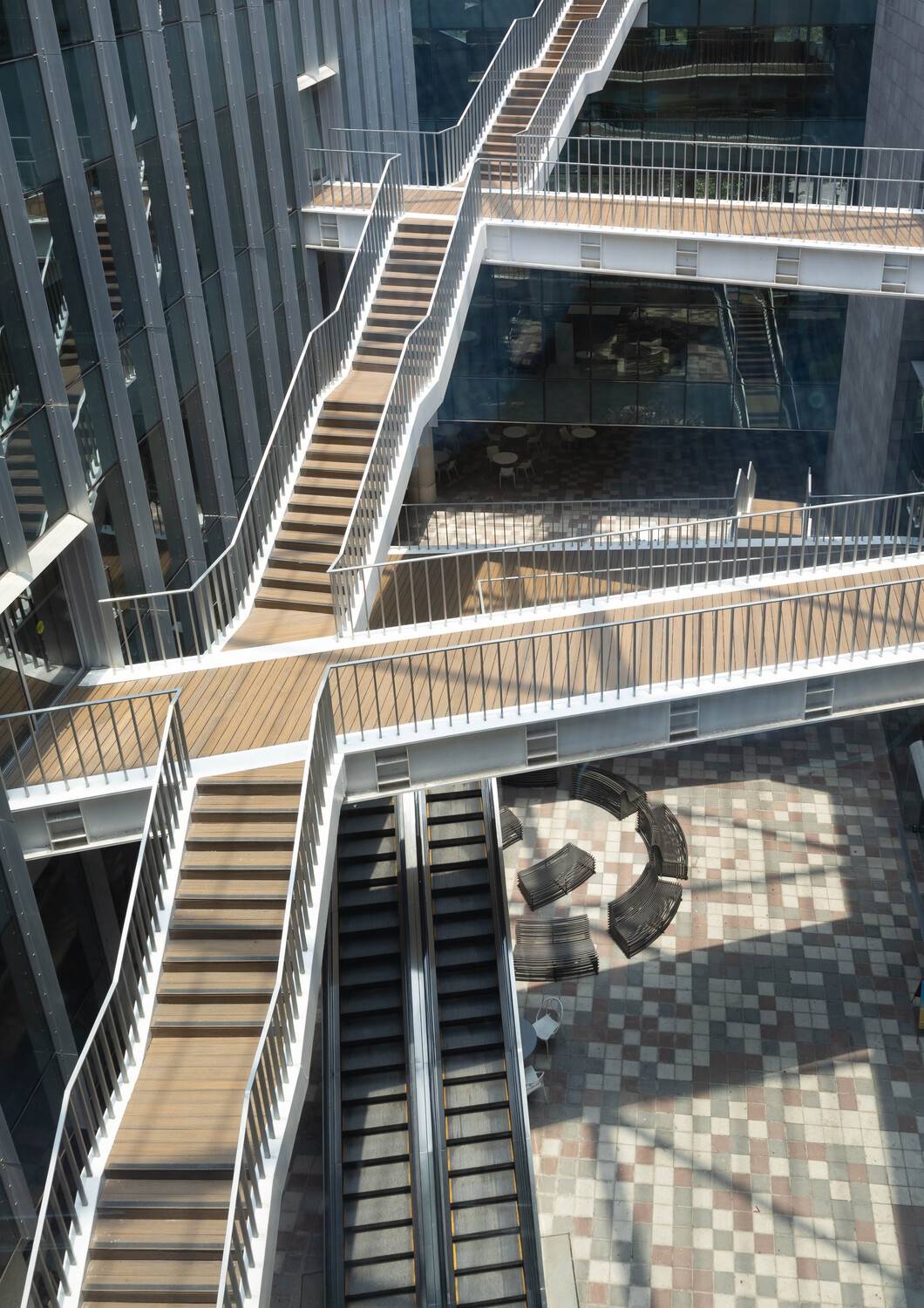 Stairs everywhere!