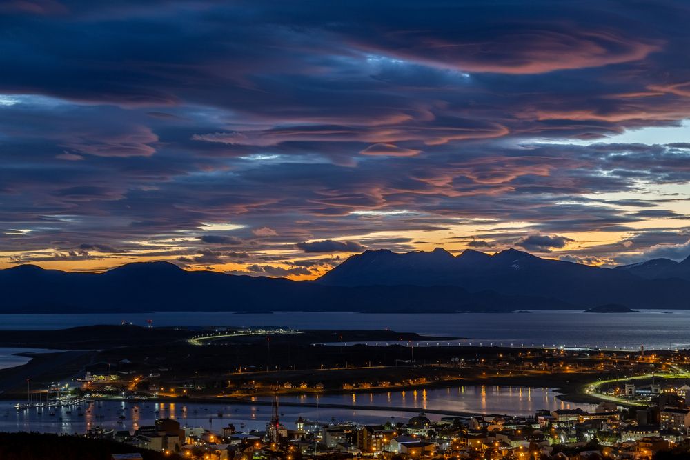 Sunset in Ushuaia