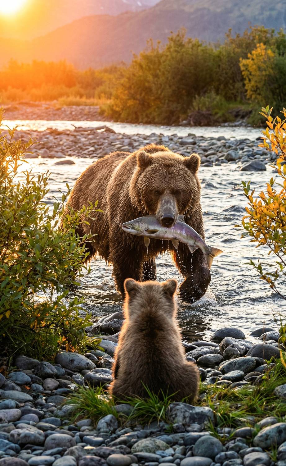 Медвежья рыбалка