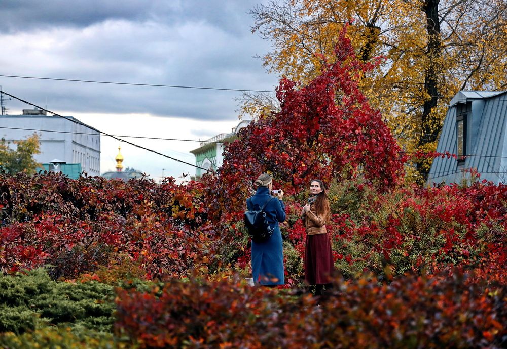 Москва, осеннее настроение.