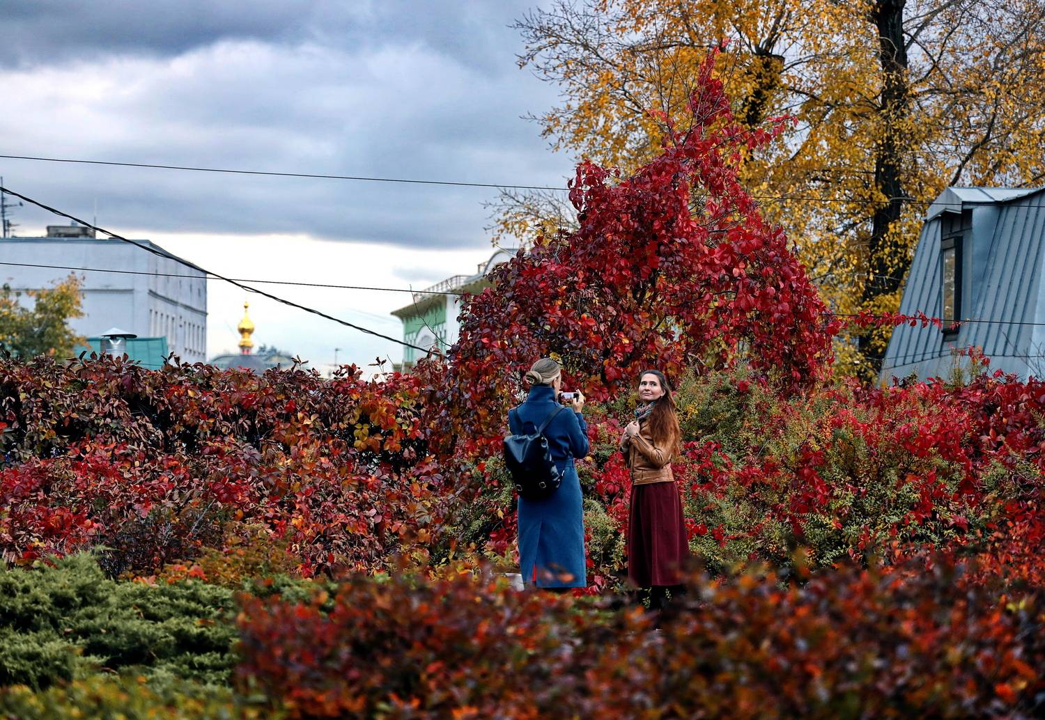 Москва, осеннее настроение.