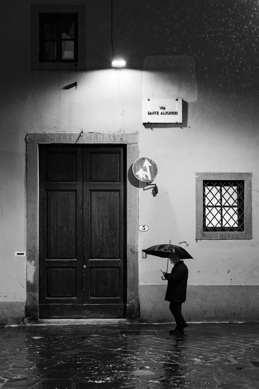 A rainy day...