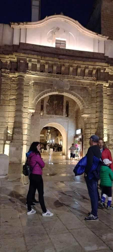 Arco Marchesale, Polignaro a Mare, Apulia (Puglia), Italy.