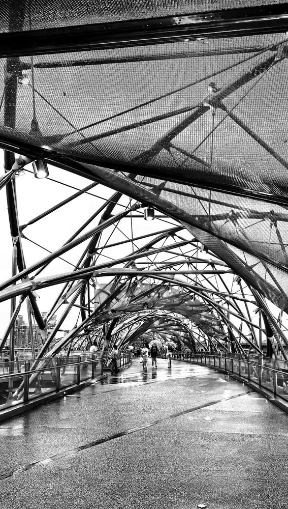 The Helix Bridge, Singapore