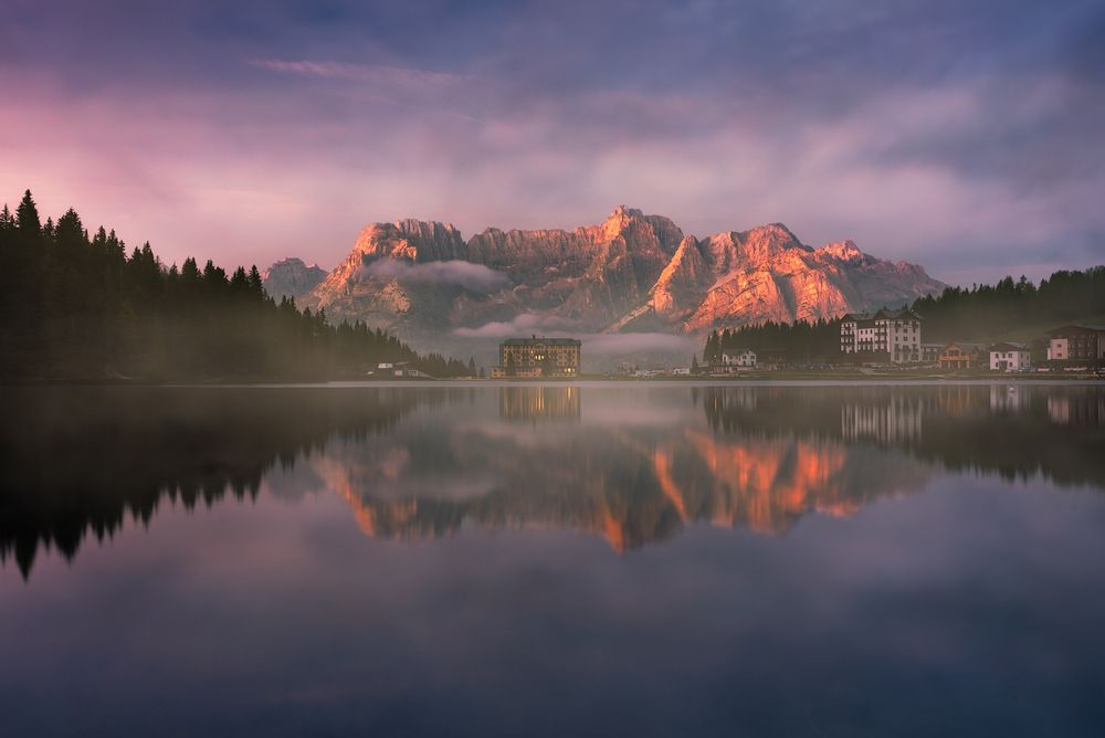 Lake Misurina Reflections