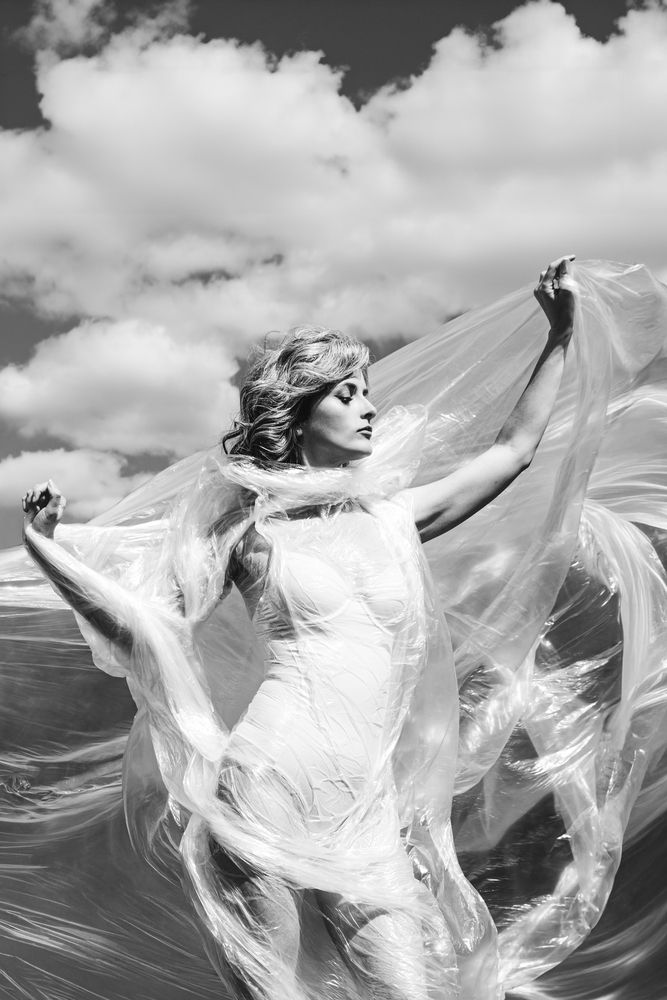 Мрамор в полиэтилене