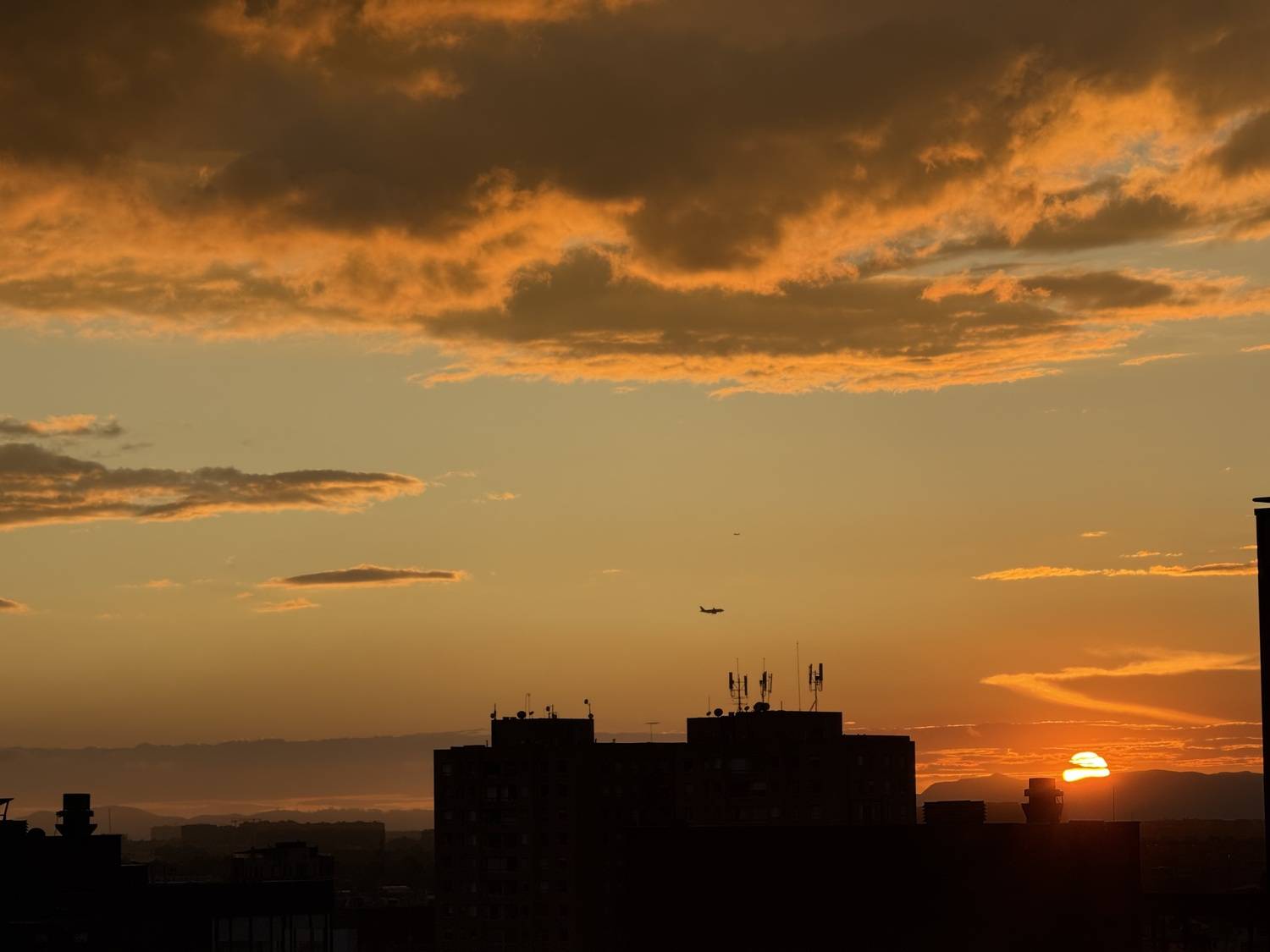 Atardecer en Bogotá