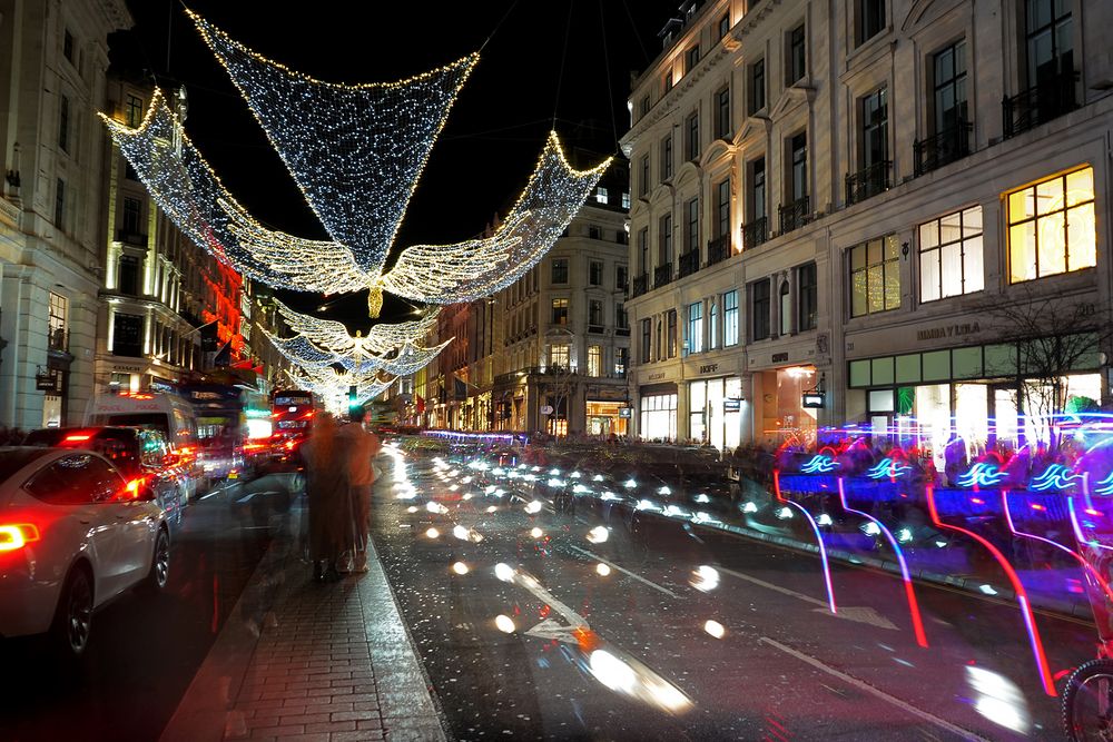 Night mowement at London