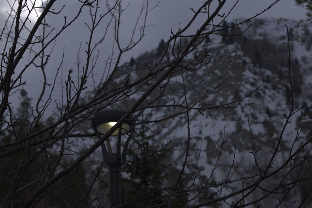 Фонарь в горах