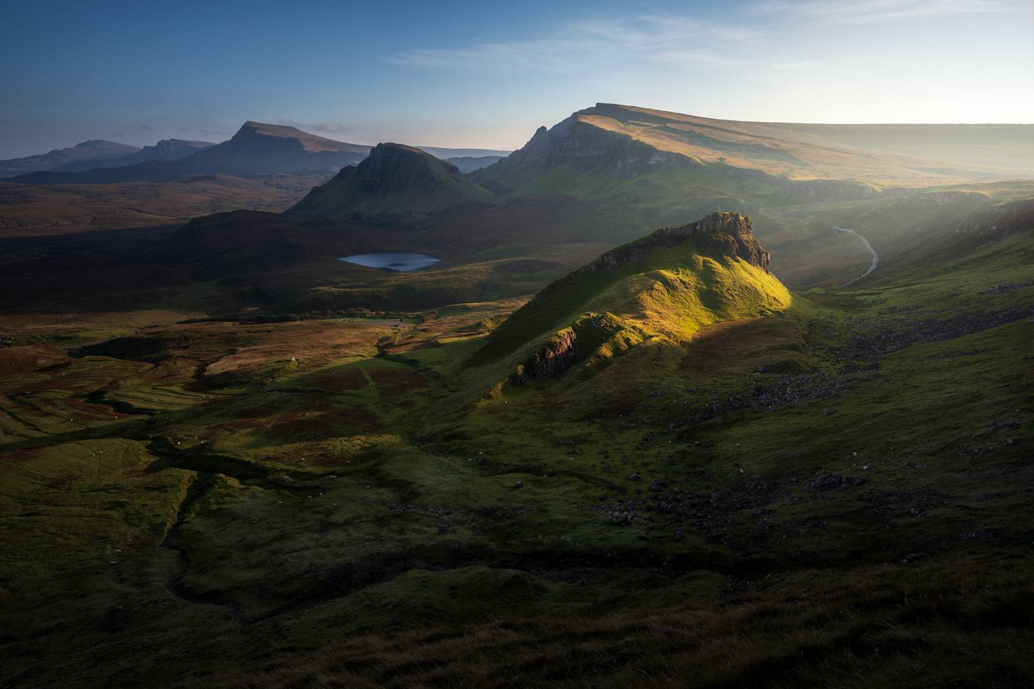 First Sunset at Quiraing