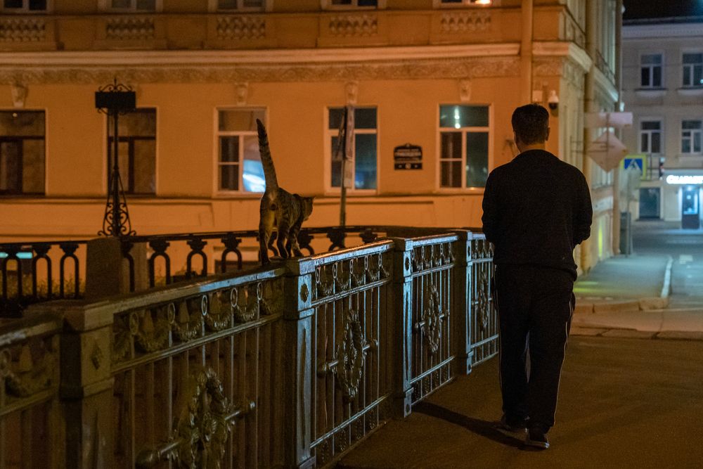 Двое на мосту