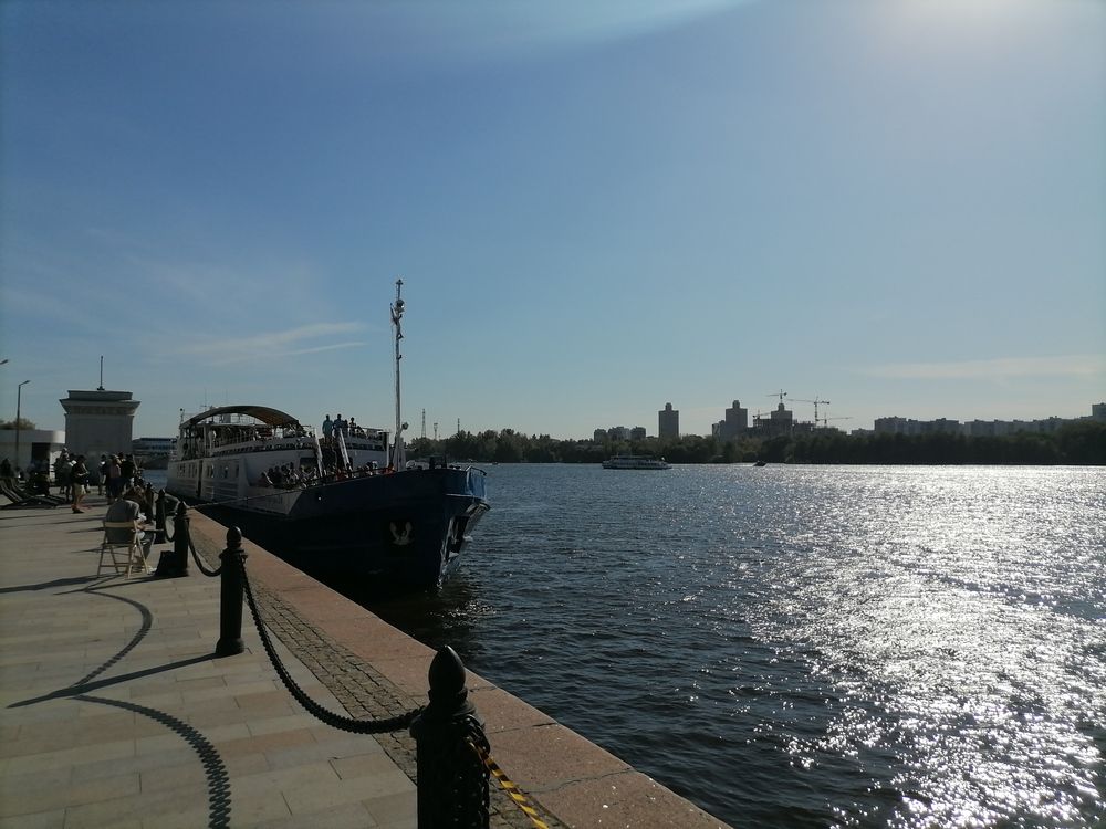 Москва река.