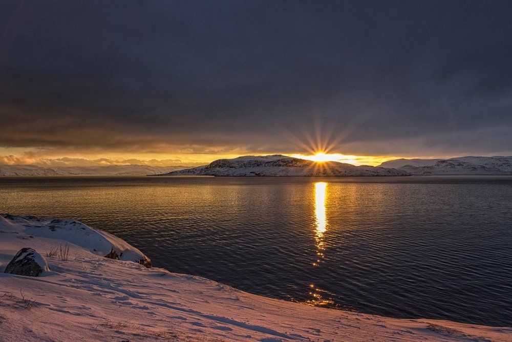 Восход в Териберке.