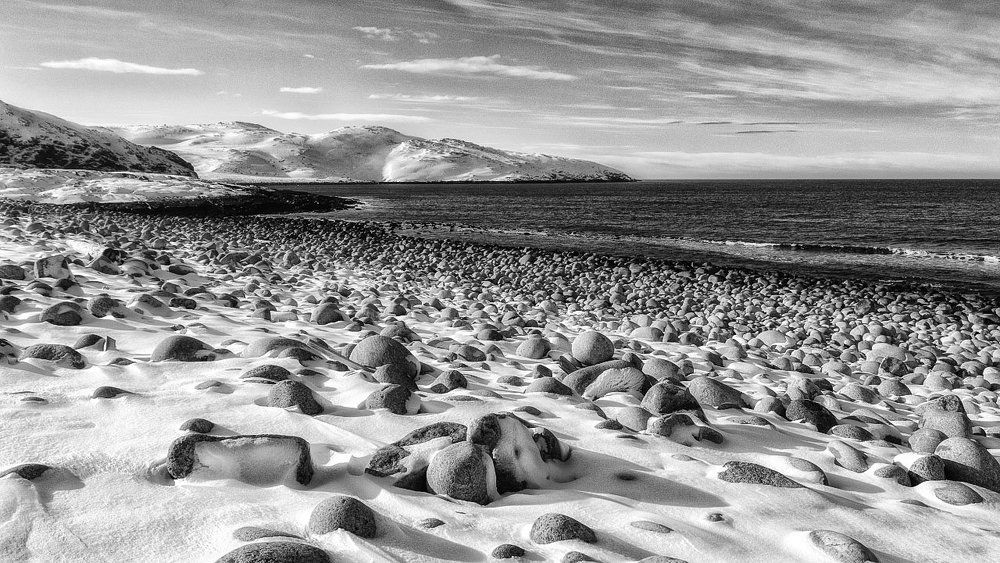 Галечный пляж ледникового периода.